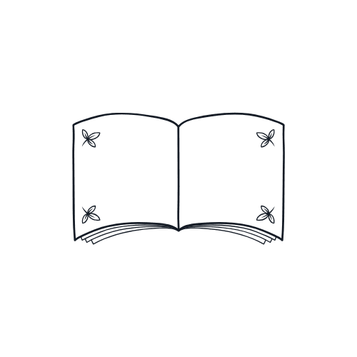Open book icon symbolizing DIY branding mistakes in forgetting brand story.